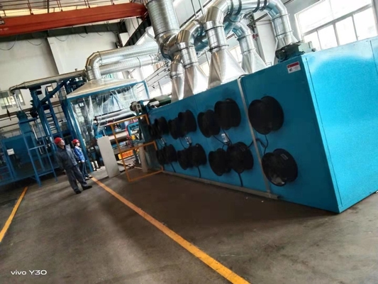 Mua PLC Batch Off Máy làm mát bằng cao su Hợp chất Film Batch Off Cooler Air Sấy khô online manufacture
