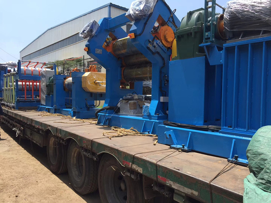 Mua CE máy tính ba cuộn điện được sử dụng để chế biến tấm cao su / đường chạy lốp 220V / 380V / 440V online manufacture