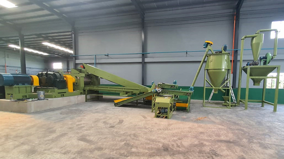 Mua Dòng tái chế lốp xe bán tự động xử lý lốp xe thành bột cao su 0-200 lưới online manufacture