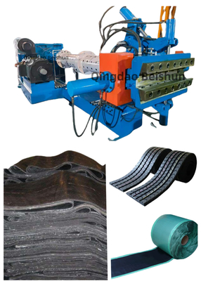 Mua XJD-150 × 16D Pin Barrel Cold Feed Extruder cho Extruding Lốp xe và tấm cao su trong nhà máy sản xuất với vít sâu online manufacture