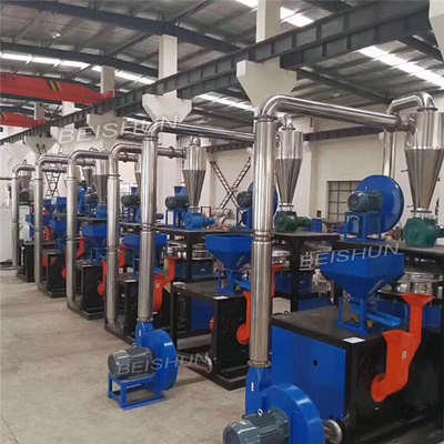 Máy tái chế lốp thải 20-80 lưới Máy nghiền bột cao su