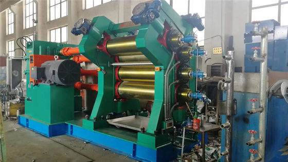 Giá tốt Công nghệ tiên tiến Máy lịch cao su Ba bốn cuộn lịch 1500MM Chiều dài làm việc trực tuyến