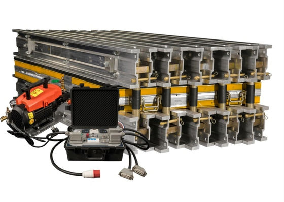 Giá tốt Máy Vulkan hóa dây chuyền vận chuyển cao su nhẹ có chiều rộng dây chuyền 800mm, chiều dài nối 900mm và số lượng chùm 12 PC trực tuyến