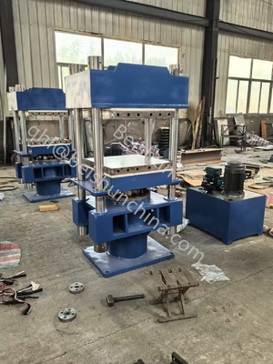 ISO tùy chỉnh loại nhỏ cao su đúc máy in / Vulkanising Press sưởi ấm điện hoặc sưởi ấm hơi nước