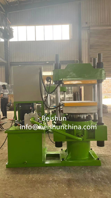 80Ton 400 * 400 Máy đúc Vulcanizing kích thước nhỏ sản xuất vòng đeo tay silicone