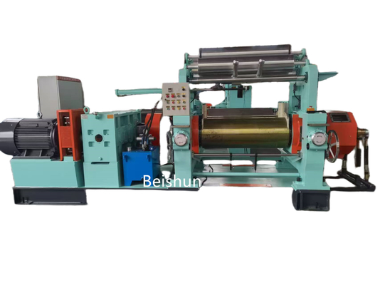 Máy trộn cao su vòng bi 22 inch Máy trộn hai cuộn với máy xay sinh tố
