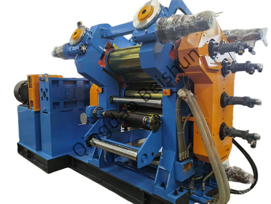 Giá tốt Calender cao su 4 cuộn PLC với điều khiển chính xác độ dày vật liệu cao su và hệ thống làm mát ổn định trực tuyến