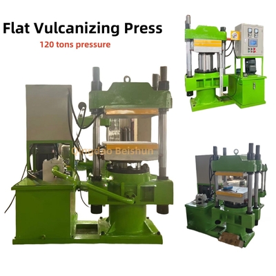 120 tấn Clamping lực sưởi ấm điện máy in phẳng Vulcanizing cho sản xuất của các bộ phận gốm gốm dẫn