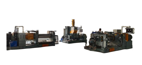 Giá tốt Máy cắt giảm bề mặt răng cứng / làm mát bằng nước Máy trộn cao su 2 cuộn cho nhà máy sản xuất sản phẩm cao su trực tuyến