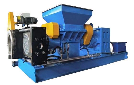 Tiết kiệm năng lượng thân thiện với môi trường Twin Screw Rubber Strainer / Extruder cho các nhà máy pha gom
