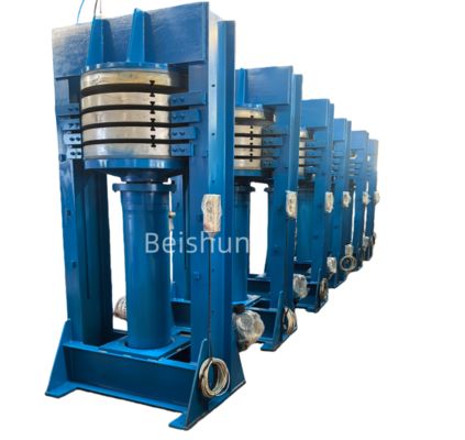 Giá tốt Máy ép lưu hóa lốp xe máy bốn lớp thủy lực gia nhiệt điện bán tự động với nguồn điện 380V/50Hz và điện áp 220V/380V/Tùy chỉnh trực tuyến