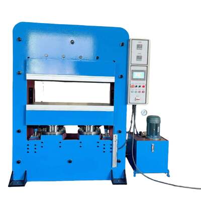 Giá tốt 1000 × 1000mm Worktable Frame Structure Máy in Vulcanizing Flat với hệ thống thủy lực 400 tấn trực tuyến