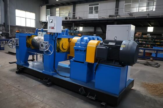 Giá tốt Máy xay trộn cao su tự động với công tắc dừng an toàn, hoạt động ổn định và cuộn sắt đúc lạnh cho sử dụng công nghiệp trực tuyến
