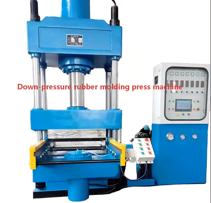 Giá tốt Máy đúc nén nóng bốn cột được gắn trên xi lanh thủy lực với một tấm nóng có thể được làm nóng hoặc làm mát bằng nước được sử dụng để sản xuất các khớp mở rộng cao su. trực tuyến