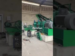 Dòng tái chế lốp xe cũ được sử dụng để chế biến lốp xe hoặc khối cao su thành bột cao su