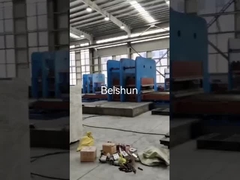 2000mm chiều rộng loại trống cao su Vulkanising Press Machine Conveyor Belt Manufacturing