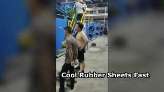 Máy làm mát hàng loạt cao su để làm mát hiệu quả