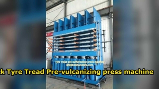 Lực kẹp khuôn 800Ton / Máy ép lốp để sản xuất chất lượng cao